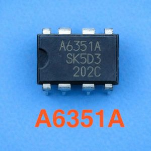 IC nguồn STR-A6351A, DIP-8, hàng mới, chính hãng