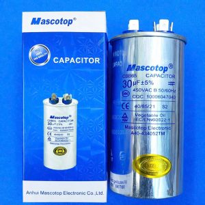 Tụ Lốc Điều Hòa Mascotop CBB65 30uf, 2 Chân