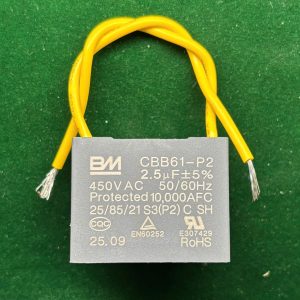 Tụ dây BM CBB61 2,5UF - 450VAC
