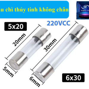 Cầu chì ống thủy tinh 10A (5x20mm)
